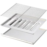 RASCAL 10 kW-os, 3 égőfejű, rácsos, ipari gázgrill 3