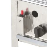 RASCAL 10 kW-os, 3 égőfejű, rácsos, ipari gázgrill 5