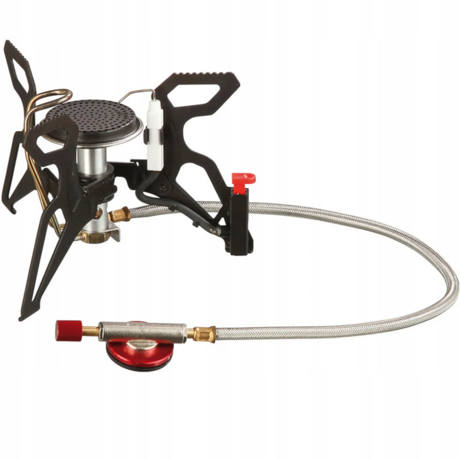 SPIDER PRO 3 kW-os kempingfőző gázégővel és piezo gyújtóval 6