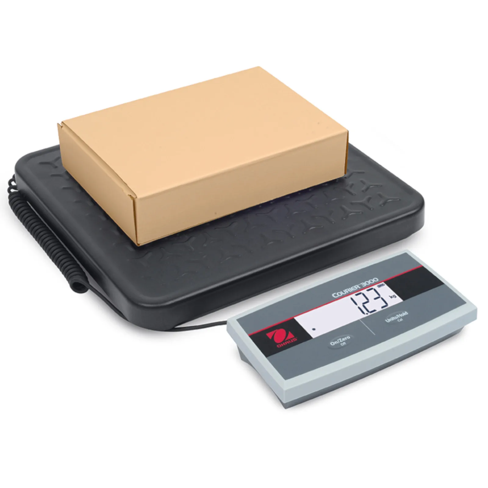 Waga platformowa pocztowa do paczek OHAUS COURIER 3000 LCD 33x32cm 35Kg / 20g 2