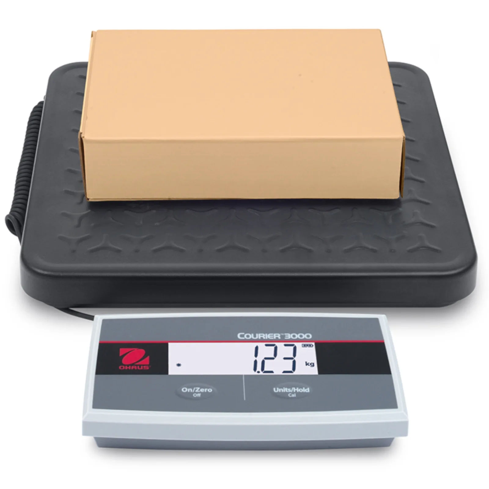 Waga platformowa pocztowa do paczek OHAUS COURIER 3000 LCD 33x32cm 35Kg / 20g 3