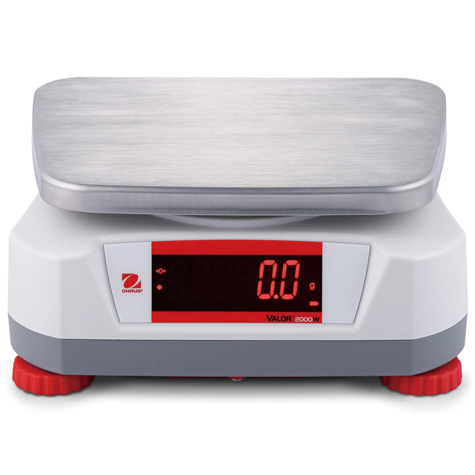 VALOR 2000 IP68 vízálló konyhai és élelmiszeripari ellenőrző mérleg LED-kijelzővel, 3 kg / 0,5 g - OHAUS V22PWE3T