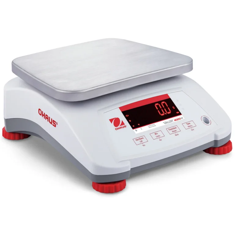 VALOR 4000 mérleg hitelesítéssel, konyha/vendéglátás, vízálló IP68, LED, 3 kg / 1 g - OHAUS V41PWE3T-M
