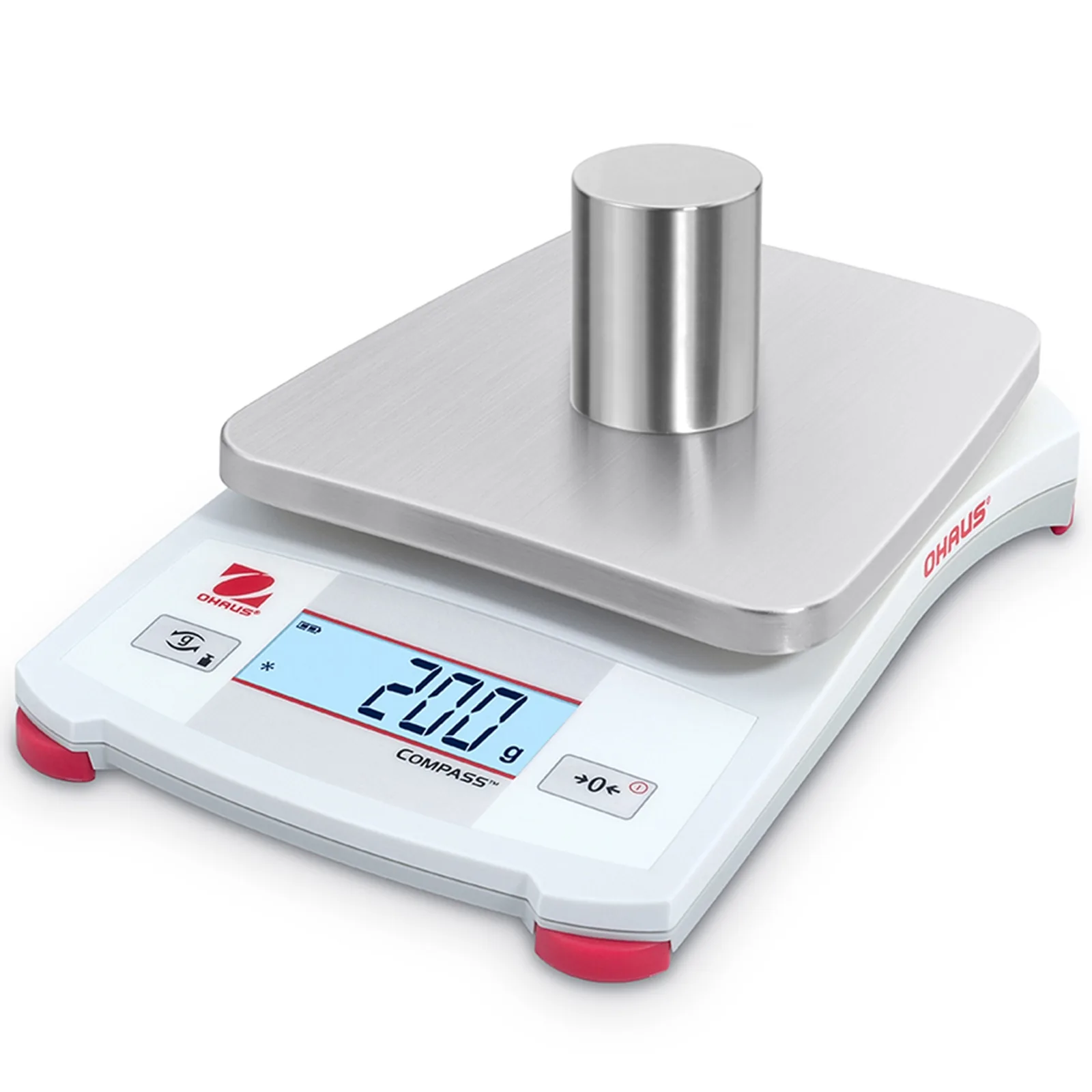 COMPASS CX 1200 g / 0,1 g-os, akkumulátoros precíziós oktatási műszaki ellenőrző mérleg – OHAUS CX1201 10
