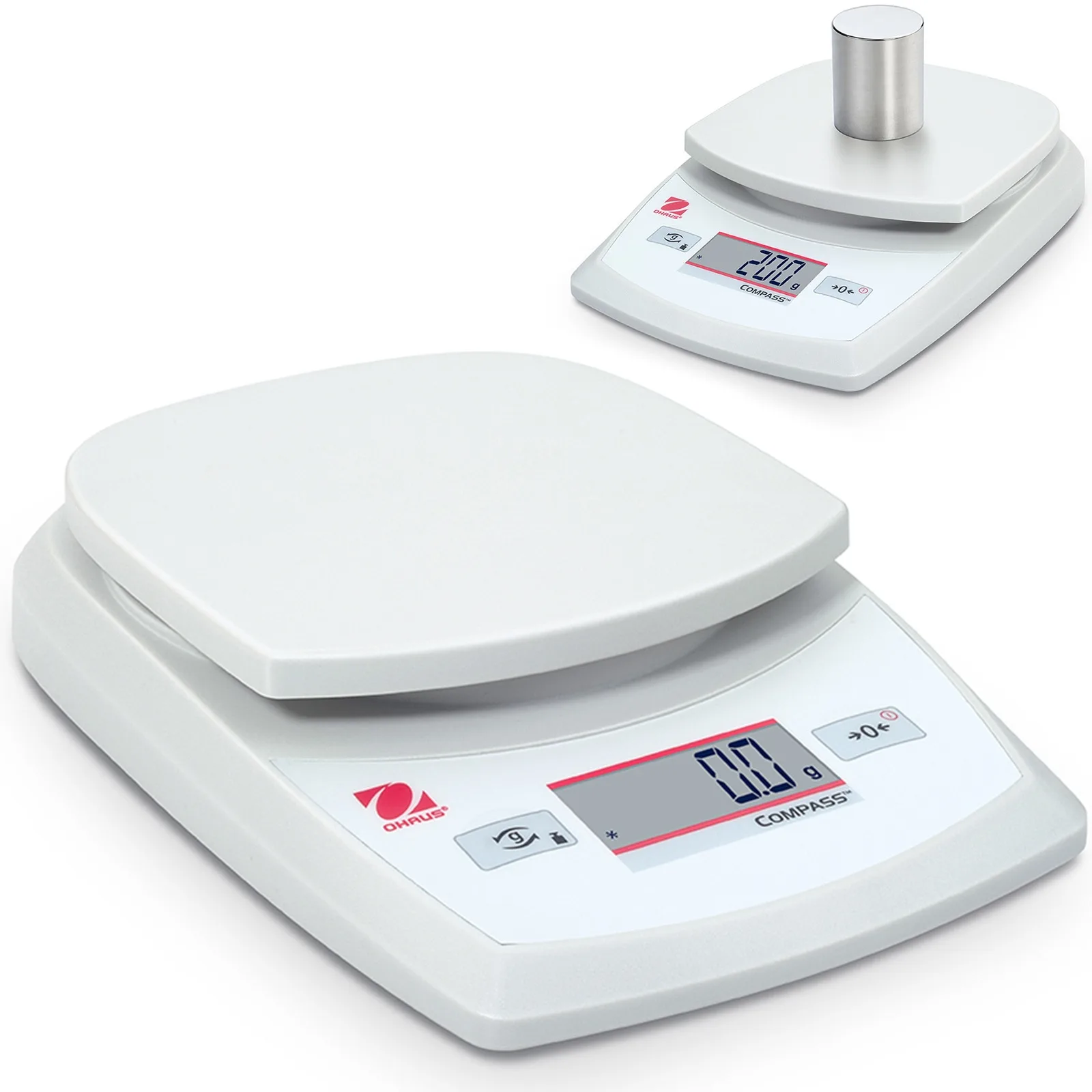 Cântar de laborator portabil de precizie COMPASS CR 620 g / 0,1 g - OHAUS CR621
