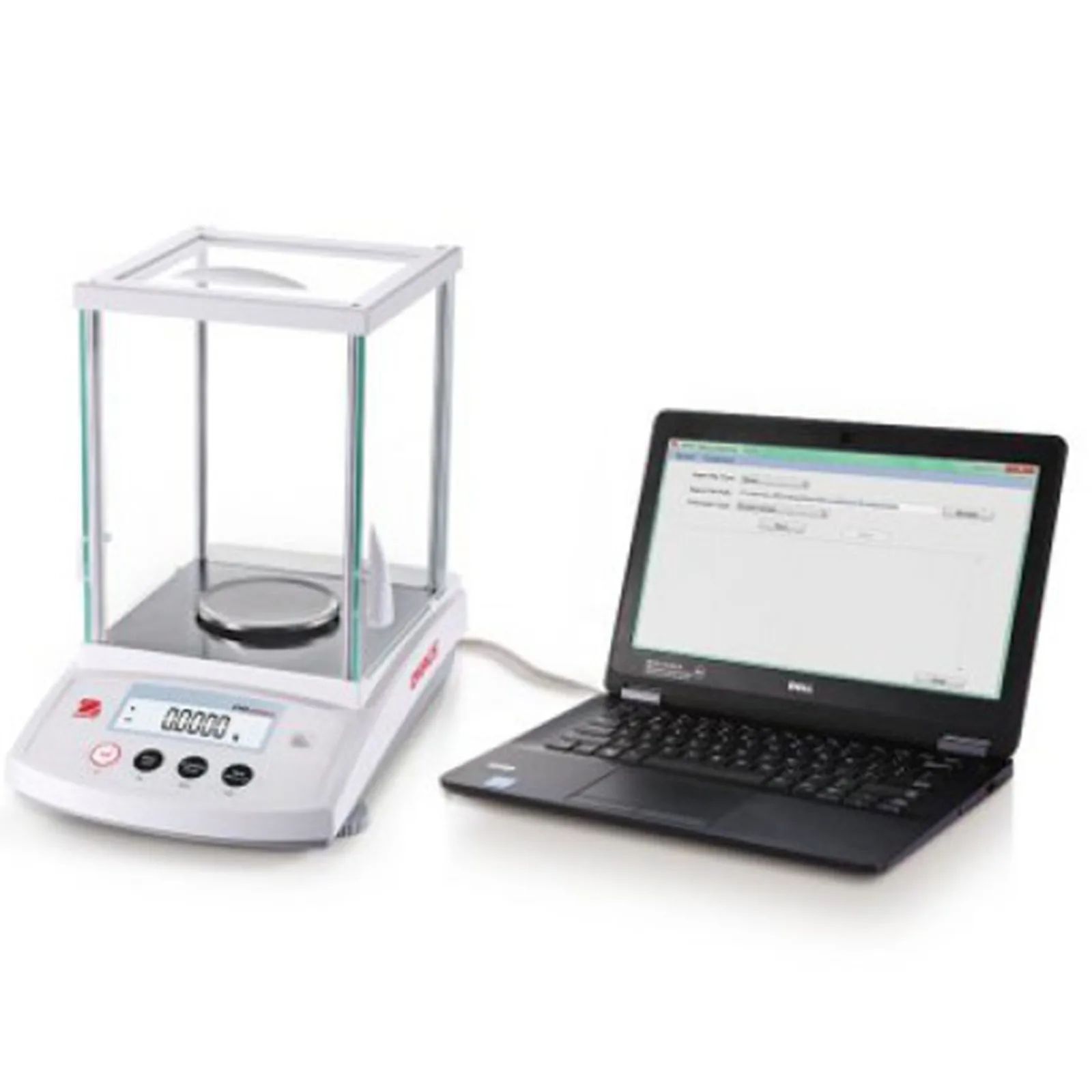 Professzionális, M-hitelesített analitikai laboratóriumi mérleg LCD kijelzővel, 220 g / 0,1 mg - OHAUS PR224M 8