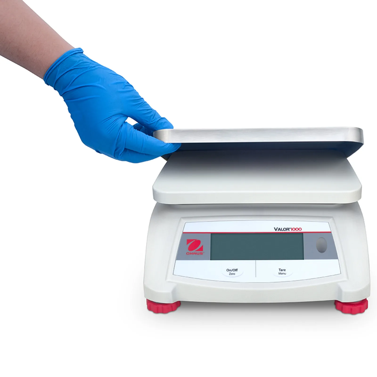 VALOR 1000 3 kg / 0,5 g Hilfs-Kontrollwaage für die Gastronomie – OHAUS V12P3 5