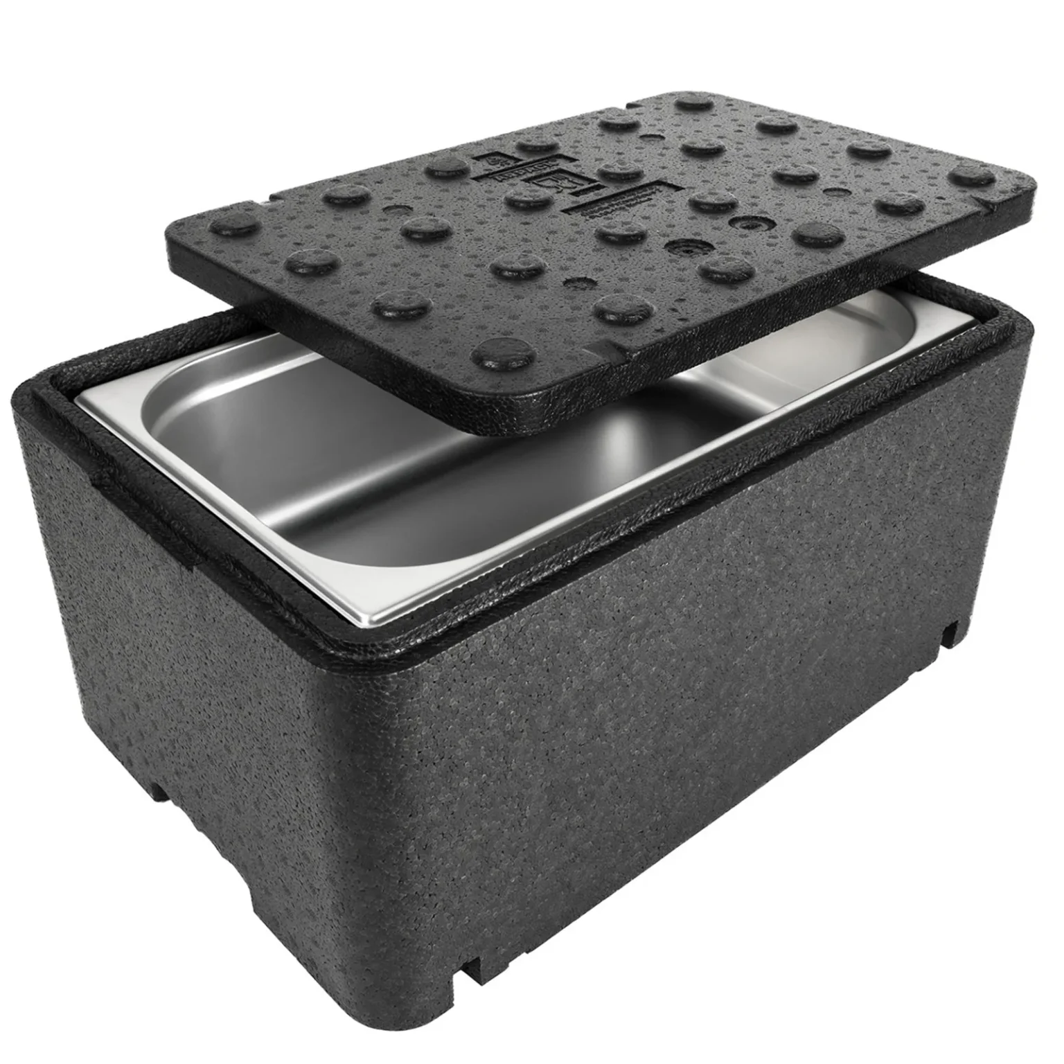 Termos kutija, termalni spremnik s poklopcem za hranu i lijekove, 600x400x296 mm, GN1/1, 48 L Termos kutija, termalni spremnik s poklopcem za hranu i lijekove, 600x400x296 mm, GN1/1, 48 L