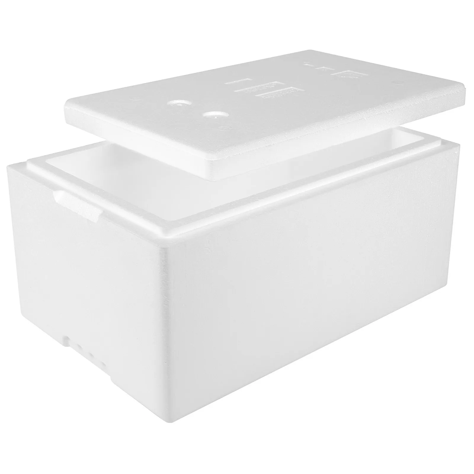 Thermobox Styropor-Kühlbox mit Deckel, PZH-zertifiziert, 580 x 380 x 285 mm, 32 l 2