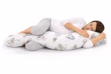 Pregnancy pillow- Longer, removable pillowcase - Blue Sky Bears 2