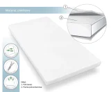 Foam mattress for cot 120x60cm 4