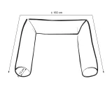 Roller bumper for baby bed - construction site 4