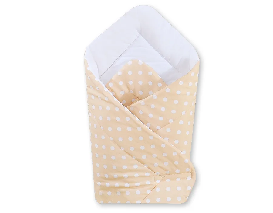 Babynest - white dots on beige