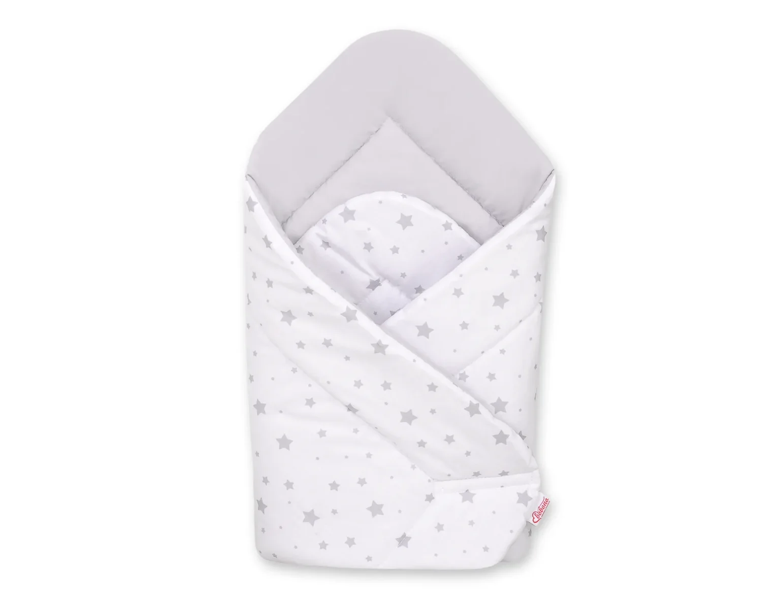 Baby nest - mini gray stars