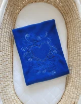 Polar fleece blanket for babies - Chic navy blue 3