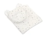 Duvet with pillow Teddy - 2pcs set - mini gray stars 2