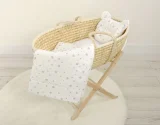 Duvet with pillow Teddy - 2pcs set - mini gray stars 3