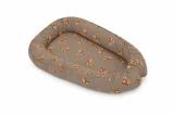 Baby nest double-sided Premium Cocoon for infants MY SWEET BABY- Toffee Teddy 2