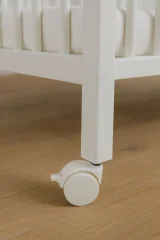 Baby cot castors - set white 4 pcs 3