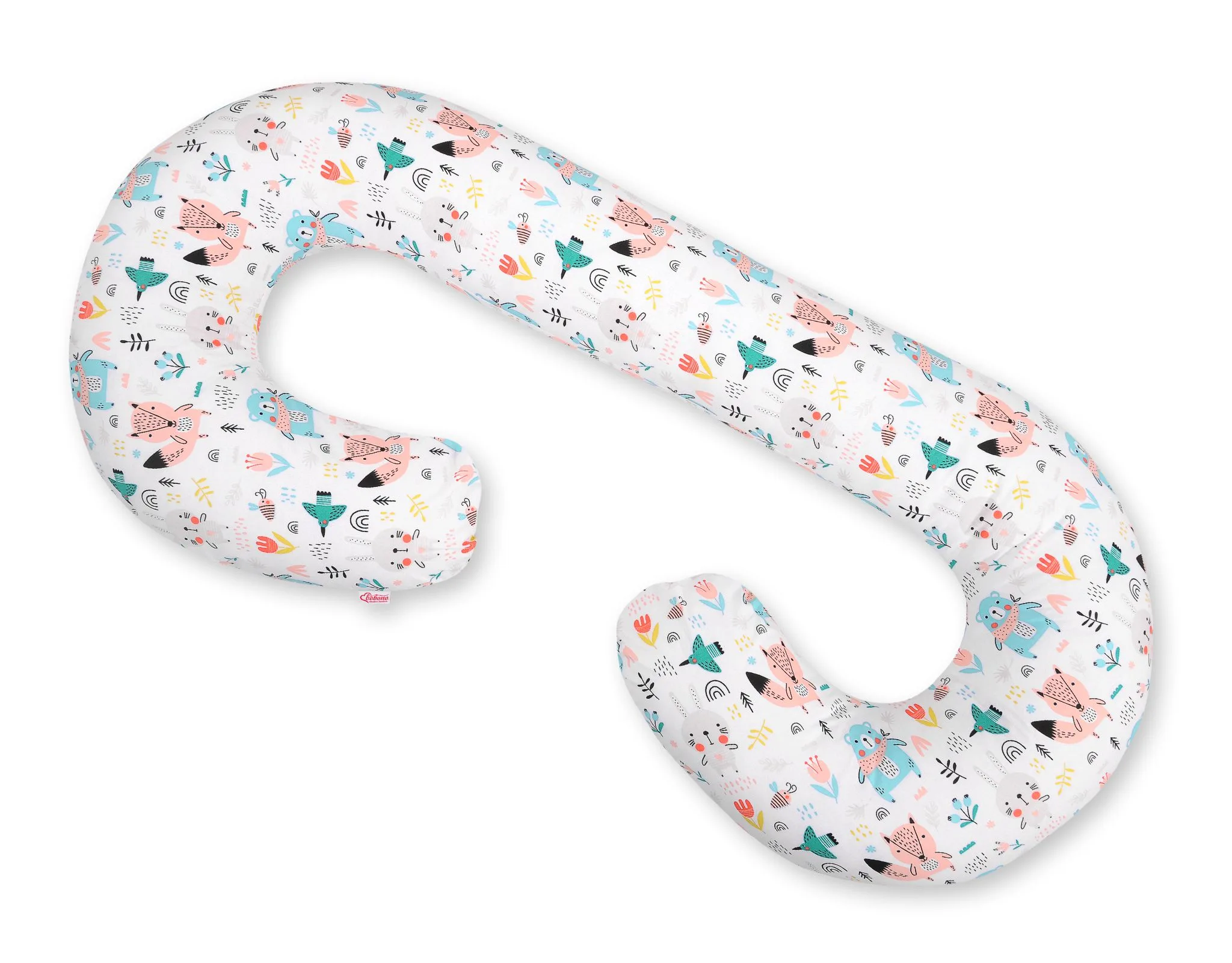 Cotton  pillowcase for pregnancy Pillow C - blue teddy bears 2