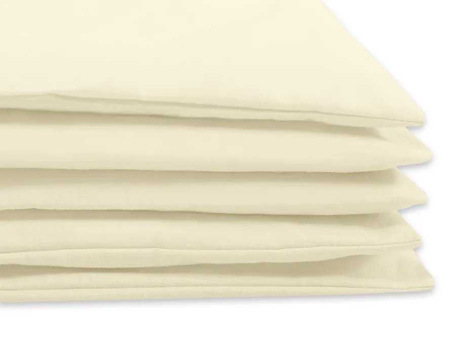 Cotton children's bedding set, 2 pieces, pillowcase 60x40 cm and duvet cover 120x90 cm - cream 3