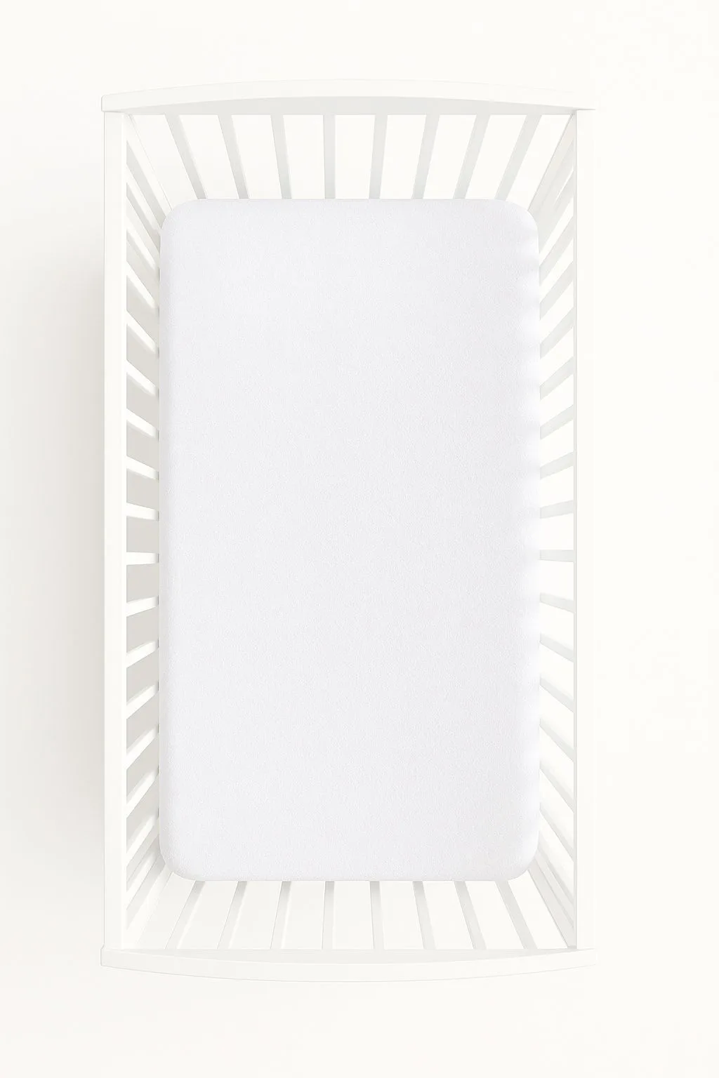 Fitted Terry Sheet 140x70 cm - White 4