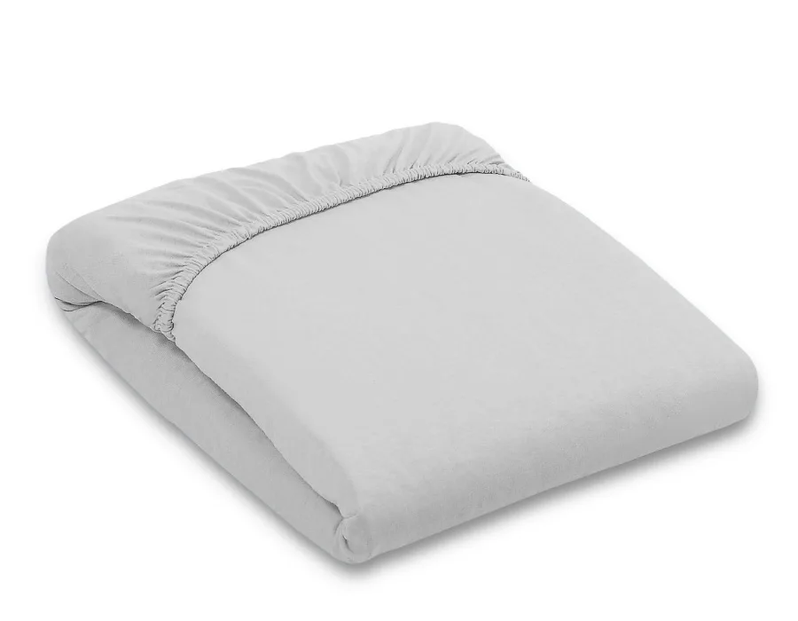 Sheet made of cotton jersey 140x70cm - gray 2