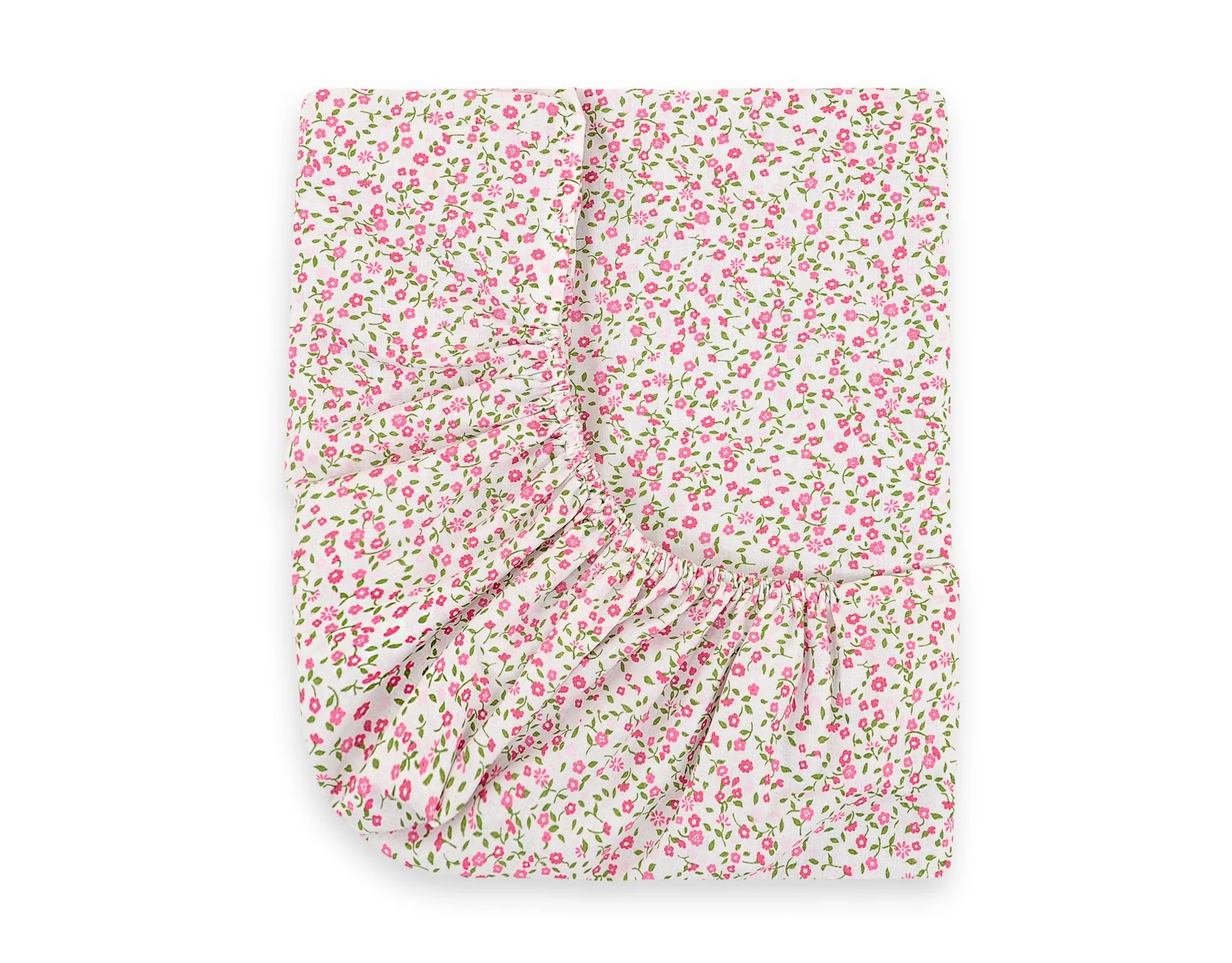 Sheet made of cotton 120x60cm -little pink flowers 3