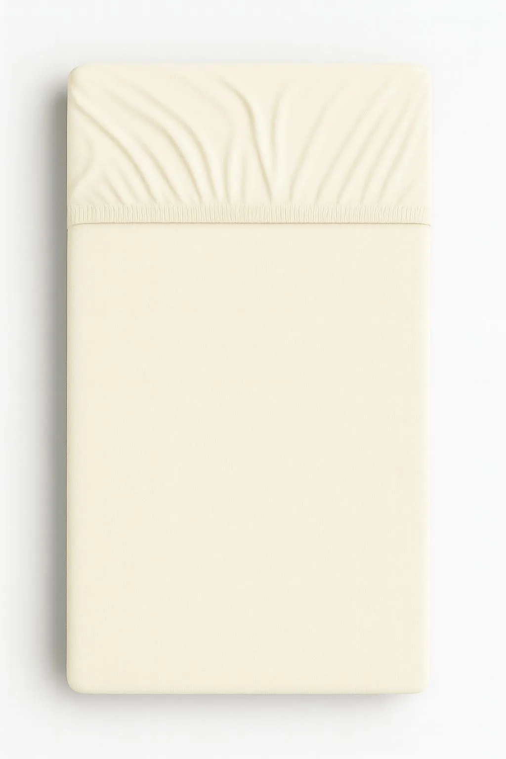 Sheet made of cotton jersey 120x60cm - cream