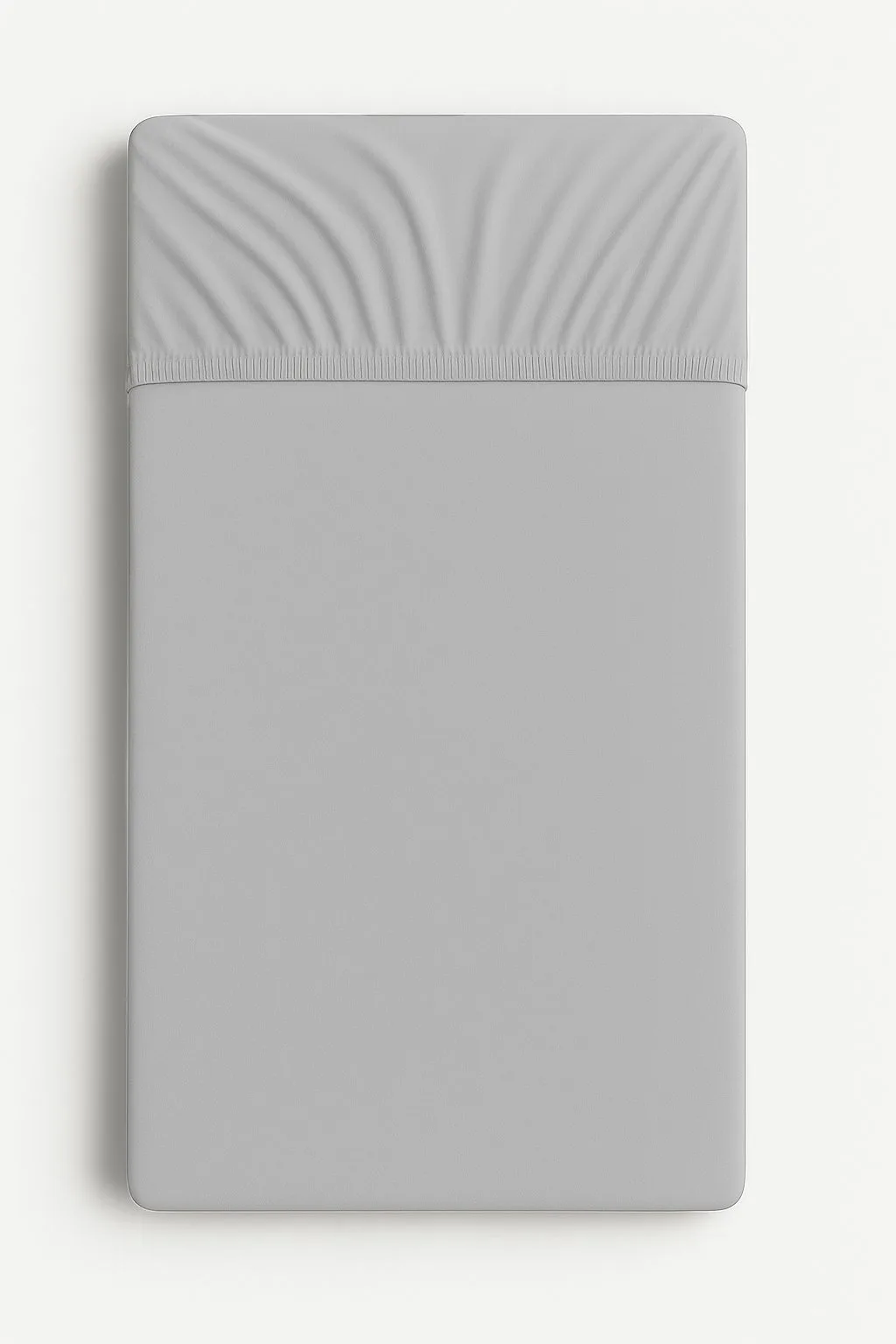 Sheet made of cotton jersey 140x70cm - gray