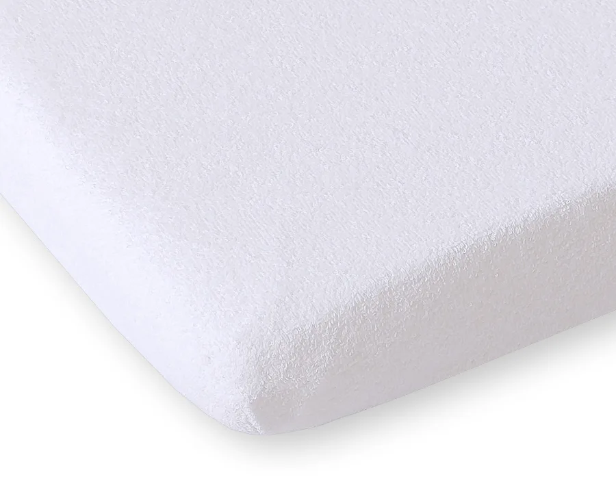 Fitted Terry Sheet 140x70 cm - White 2