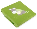 Polar fleece blanket for babies - Donkey Luca green 2