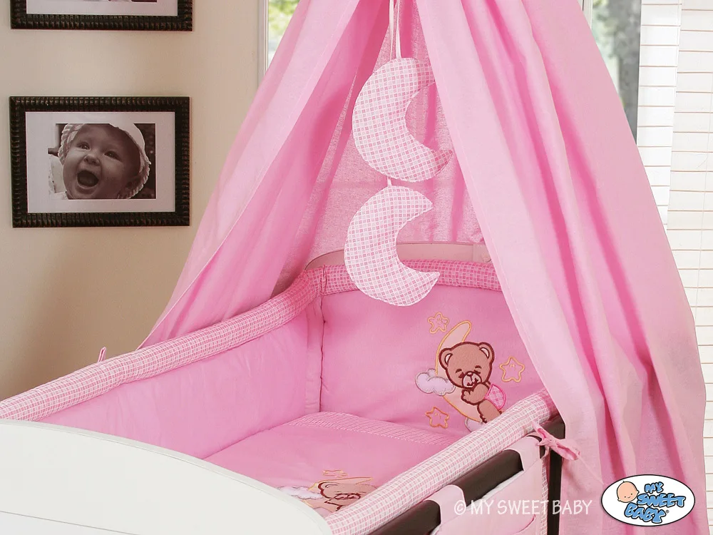 Canopy made of  fabric- Good Night pink 2