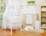 Canopy made of fabric- Little Prince/Princess white 2