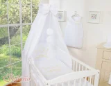 Canopy made of fabric- Little Prince/Princess white 5