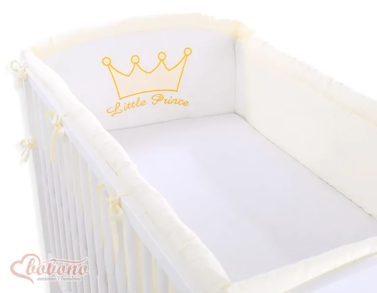 Universal bumper XXL- Little Prince/Princess cream