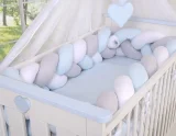 Knot bumper XXL- white-gray - blue 4
