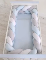 Knot bumper XXL- white-gray - blue 6