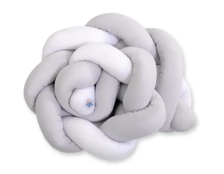 Knot bumper- white-gray