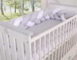 Knot bumper- white-gray 7