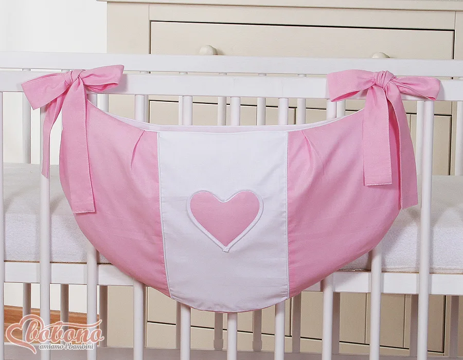 Toys bag- Hanging Hearts pink 2