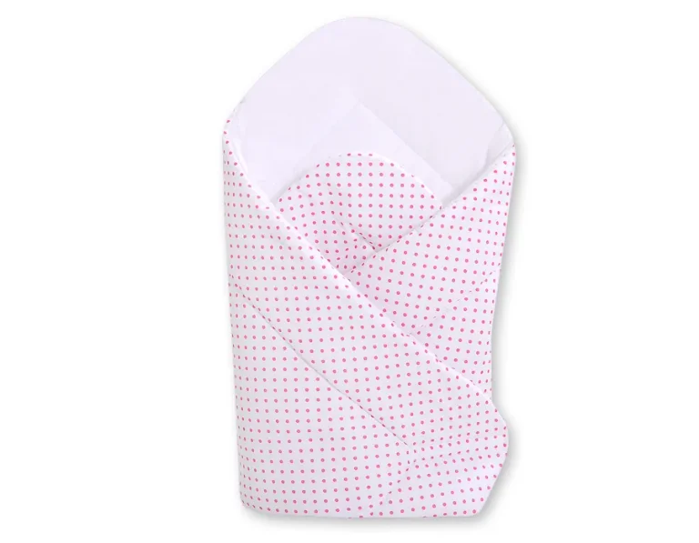Baby nest with stiffenig- Pink dots